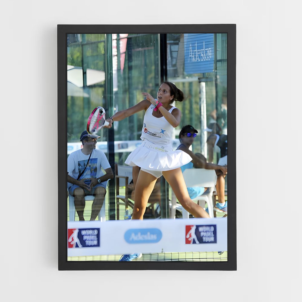 Poster Match de Style – affiche Padel (vue 2)